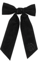 Load image into Gallery viewer, Cherie Velvet Studded Large Bow Clip-CP6756/25