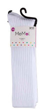 Load image into Gallery viewer, Memoi 3 Pack Girls Classic Ribbed Cotton-Rich Knee Socks-Promo 712 - COZY HOSE