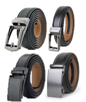 Mio Marino Men Track Leather Belts-NP034