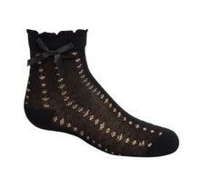 Load image into Gallery viewer, Zubii Textured Dot With Bow Anklet