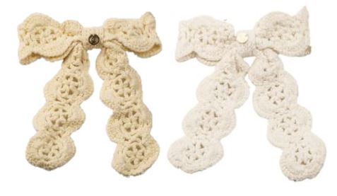 Cherie Crochet Medium Bow Clip CP-6626