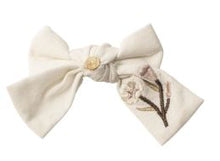 Load image into Gallery viewer, Cherie Embroidered Bow Clip CP-6625
