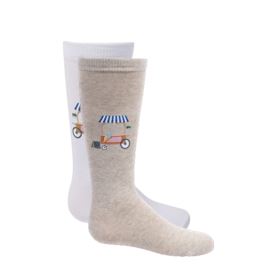 Zubii Girls Ice Cream Stand Knee Sock