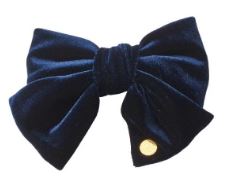 Cherie Velvet Logo Medium Clip CP 6915