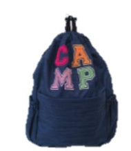 Load image into Gallery viewer, Mayim Swim Fuzzy Letters Camp Bags
