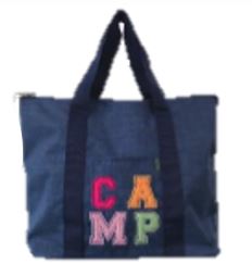 Mayim Swim Fuzzy Letters Camp Bags