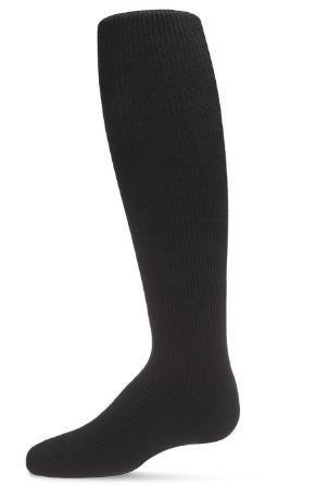 Memoi Thin Ribbed Cotton Tights MK 315