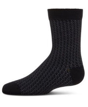 Load image into Gallery viewer, Memoi Bicolor Dashline Boys Sock - MK-194 - COZY HOSE
