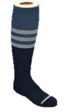 Load image into Gallery viewer, Memoi Two Tone Striped Girls Knee Socks