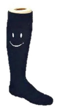 Load image into Gallery viewer, Memoi Smiley Embossed Girls Knee Socks