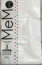 Load image into Gallery viewer, Memoi Girls Camis 3 Pack-MKU 1023