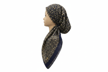 Load image into Gallery viewer, Navy Floral Pretied