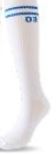 Load image into Gallery viewer, Mod and Tone Striped Knee Sock-1334 - COZY HOSE