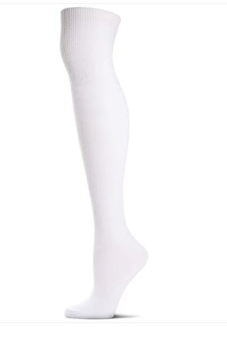Spot On Flat Knit Over The Knee Socks