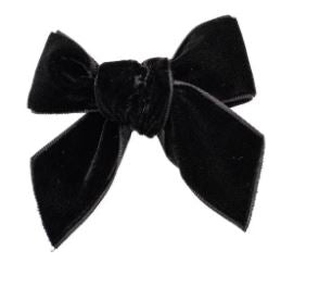 Velvet Bow Small Clip