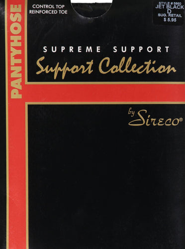Sireco Supreme Support Sheer Women Pantyhose Style#5860 - COZY HOSE