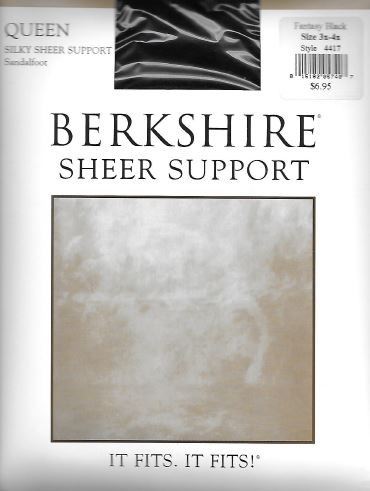 Berkshire Queen Silky Sheer Support-4417 - COZY HOSE