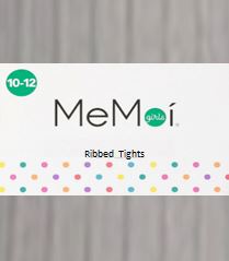 Memoi Ribbed Opaque Tights MK-209