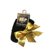 Load image into Gallery viewer, JRP Statin Charm Bow Black/Grey Anklet - COZY HOSE