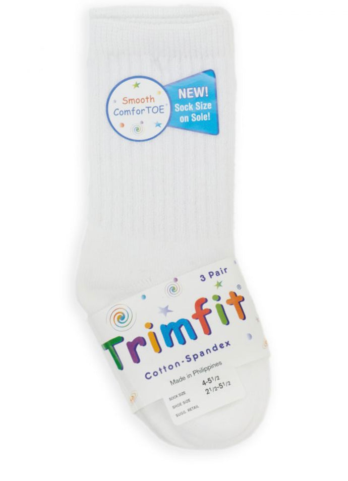 Trim Fit 3 Pack Ribbed Sock - COZY HOSE