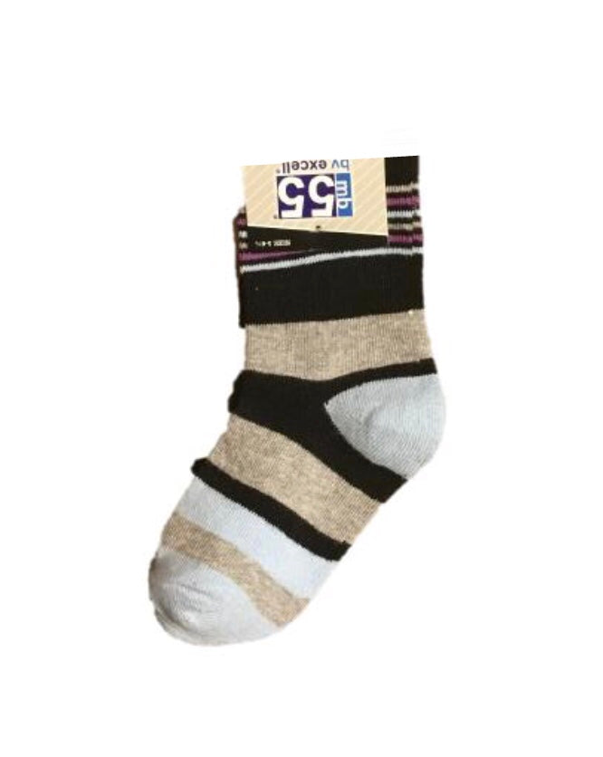 MB Assorted Striped Boys Sock - COZY HOSE