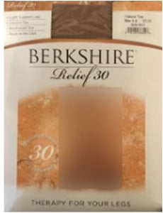 Berkshire Queen Silky Sheer Support Pantyhose with Sandalfoot Toe - 4417 –  Berkshire