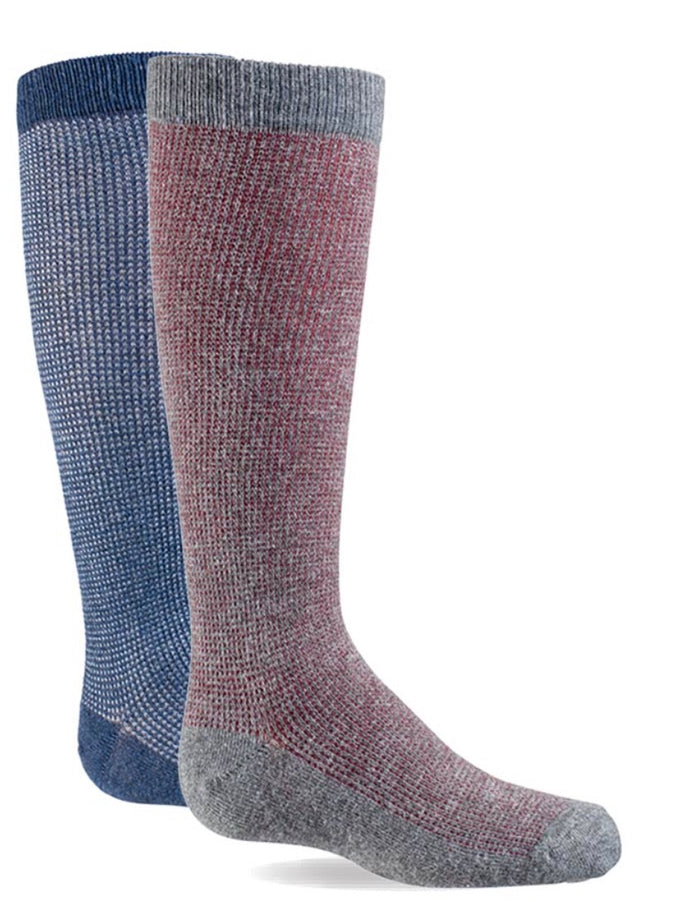 Jrp Woven Wicker Girls Knee Sock - COZY HOSE