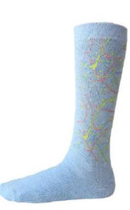 Blinq Abstract Paint Knee High-612