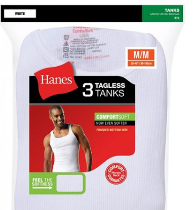 Hanes Mens Tanks 3 or 4 Pack-Slightly Imperfect - COZY HOSE