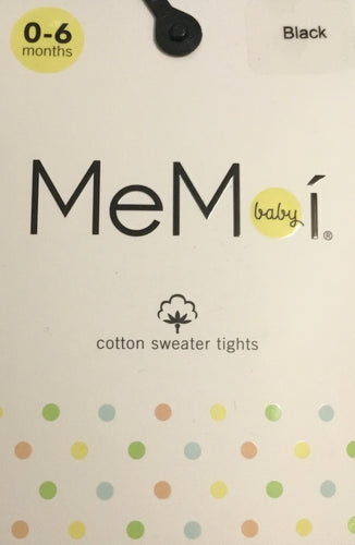 Memoi Infant Solid Cotton Tights MK-301B
