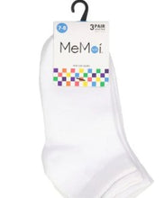 Load image into Gallery viewer, Memoi 3pk Mid Cut Sock MK-556 - COZY HOSE