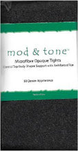 Load image into Gallery viewer, Mod &amp; Tone Microfiber Heather Opaque Tights-MN0520 - COZY HOSE