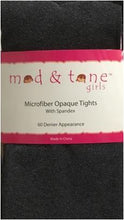 Load image into Gallery viewer, Mod &amp; Tone Mircrofiber Opaque Tights With Spandex 2 Pack-672 - COZY HOSE