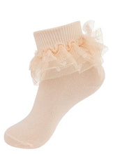 Load image into Gallery viewer, JRP Girls Dot Lace Anklet - COZY HOSE