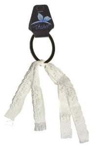 Roshee Girls Lace Pony With Strings