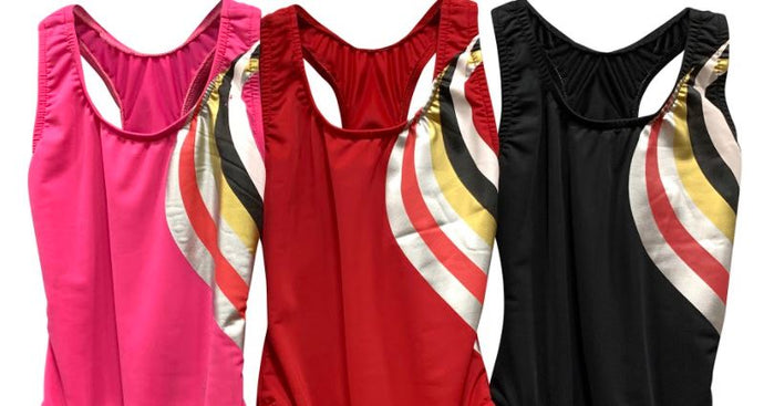 Child Play Side Color Print Bathing Suit