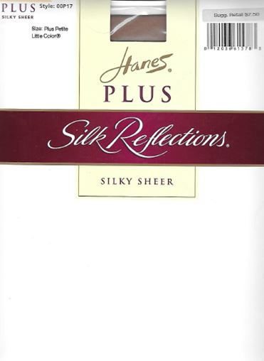 Hanes Plus Silk Reflection - COZY HOSE