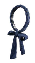 Load image into Gallery viewer, Cherie Suede Ribbed/Multi Crystals Headband - COZY HOSE