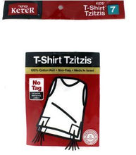Load image into Gallery viewer, Keter T-Shirt Tzitzis Kids - AKPER - COZY HOSE